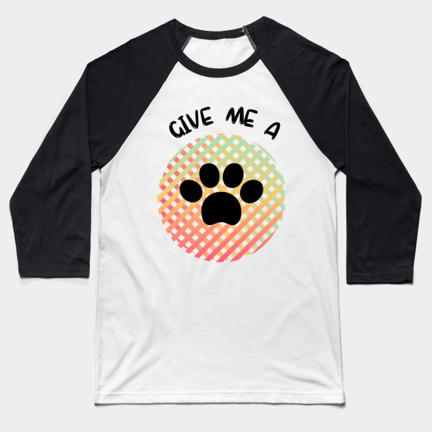 PAW Baseball T-Shirt by Blada's Designs